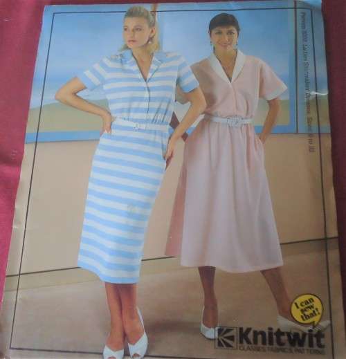 Other Sewing Accessories KNITWIT PATTERN 3200 LADIES SHIRTMAKER DRESS